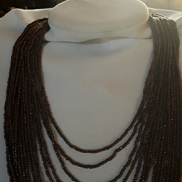 CAROL DUPLAISE beaded tier necklace - Picture 3 of 4